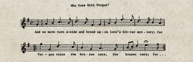 Fragmento de Who goes with Fergus now